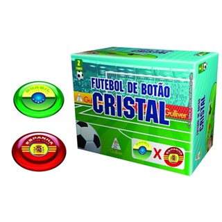 Futebol Botão Cristal Brasil x Espanha - Gulliver