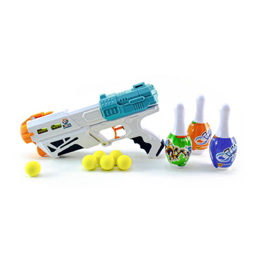Brinquedo Pistola De Plástico Lança Projéteis água Infantil