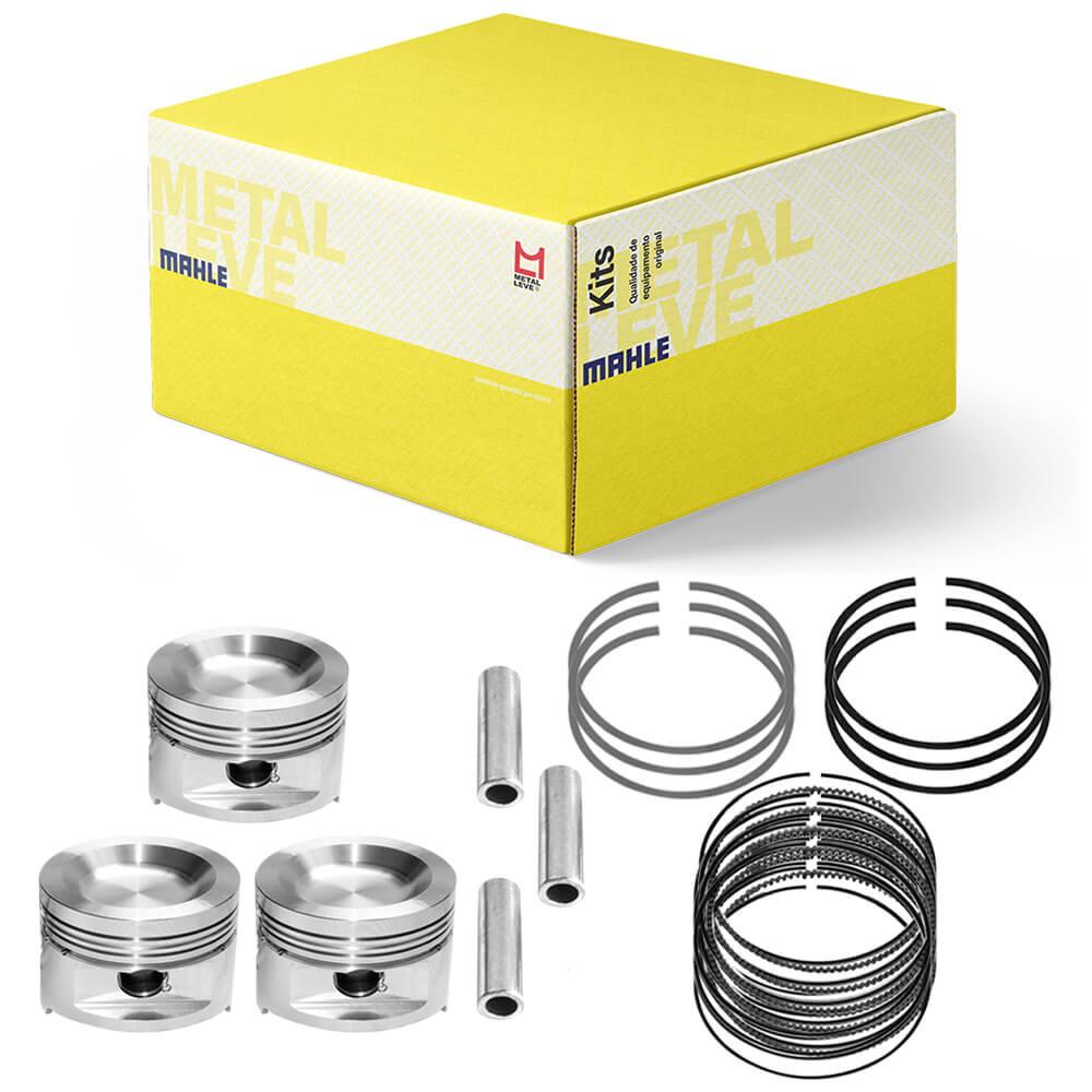 Kit Pistão Anel 0.50 HB20 Picanto 1.0 12V Kappa Flex Metal Leve PA9739 em Oferta na Shopee