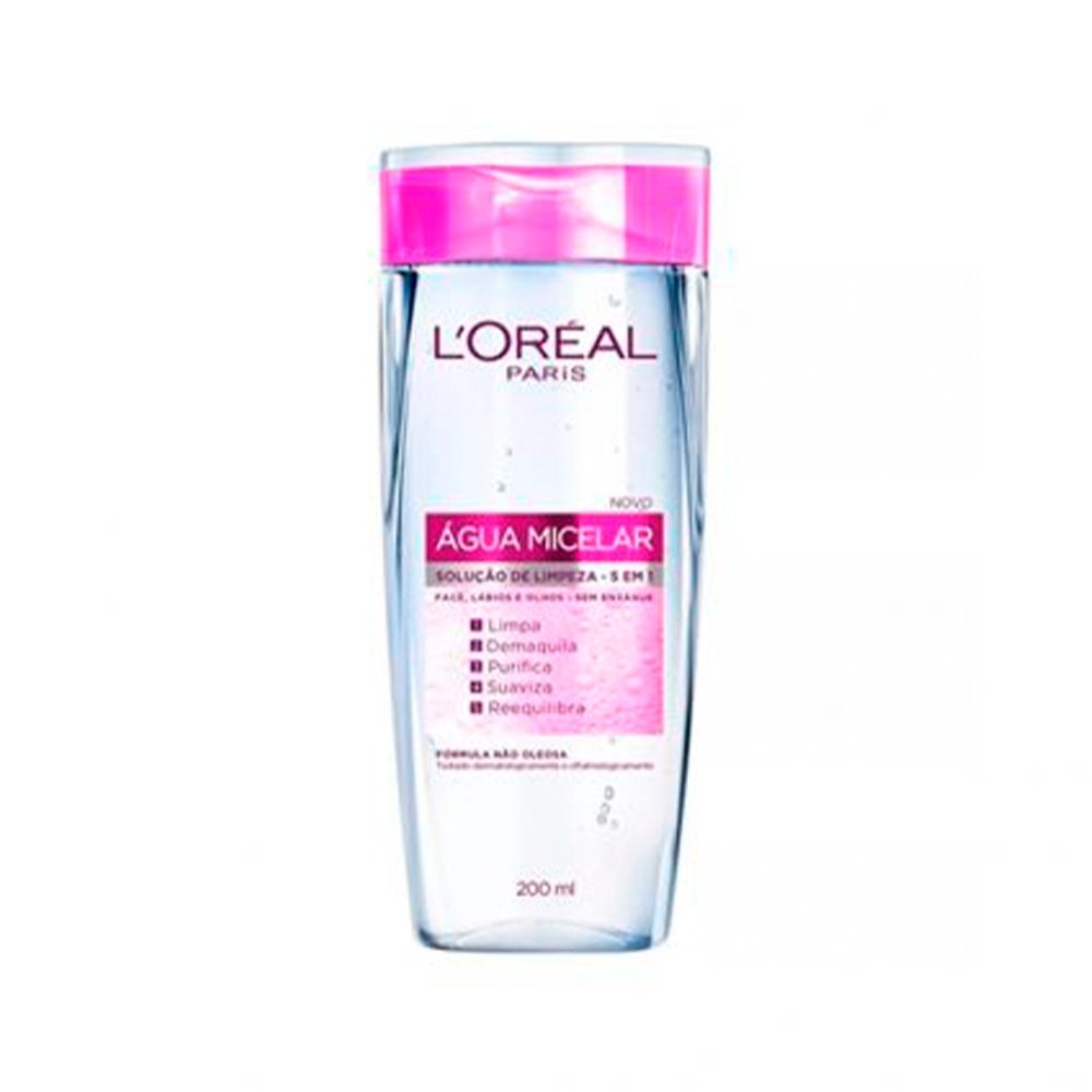 Água Micelar L'Oréal Paris Dermo Expertise 5X1 200ml