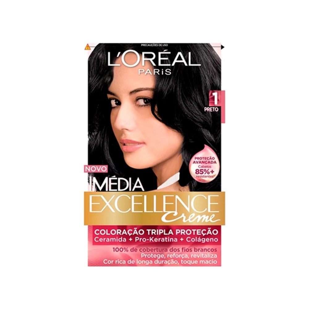 Tintura Imédia 1 Preto Onix em Oferta na Shopee