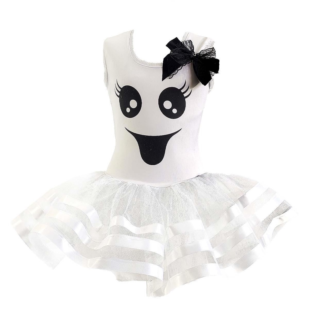 Fantasia de Fantasma Infantil de Luxo Halloween em Oferta na Shopee