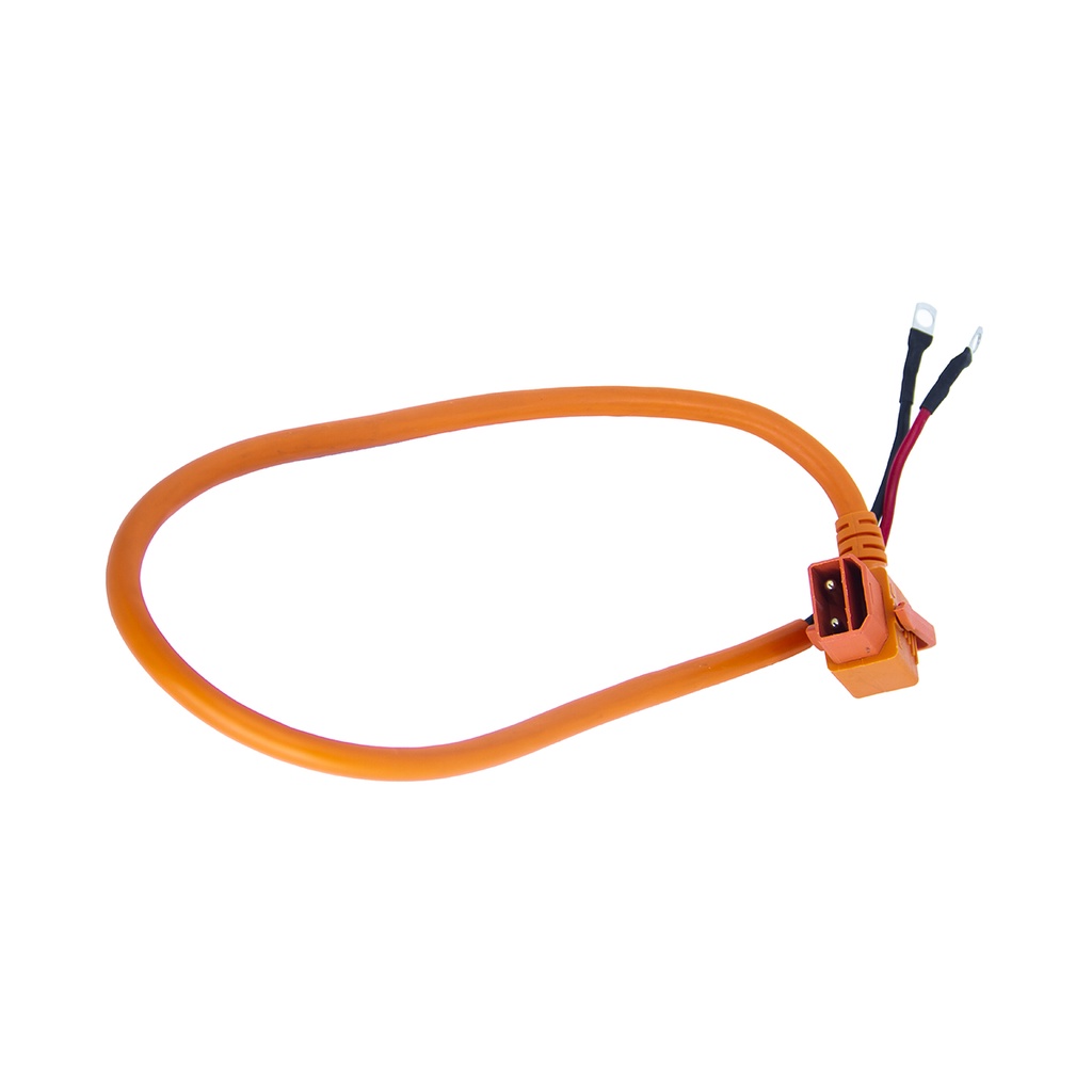 Cabo de Bateria extra 2 pino para scooter eletrica citycoco laranja