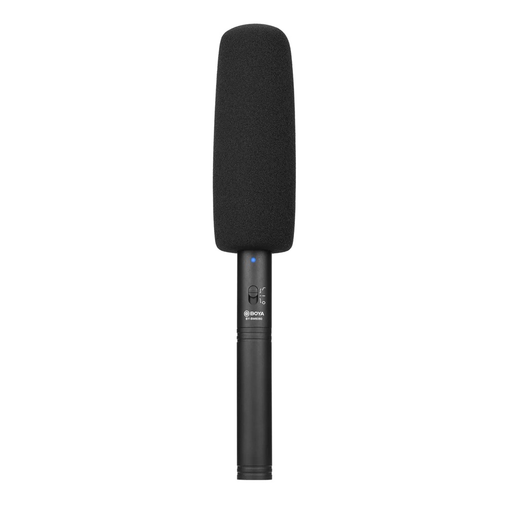 Microfone Supercardióide Boya By-bm6060 Gravação Áudio Preto - Audio
