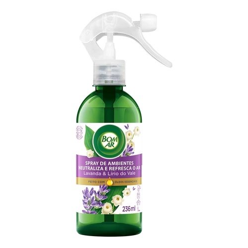 Neutralizador Odorizador Aromatizador de abientes e Odores Para Sala Quarto Cozinha Banheiro Spray Lavanda & Lírio Do Vale Bom Ar