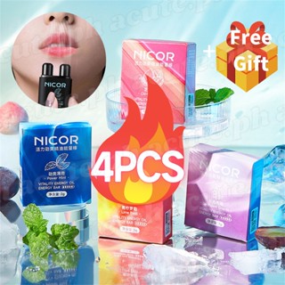 (4pcs + Presente Gratuito) Inaladores Nasais Para Essential S Barra De Energia De Furo Duplo Energizando O Inalador Nasal Stick Estimulante Do Cheiro Vegan Fígado Limpa Nariz Kit De Ervas Afo