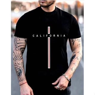 Camiseta California Masculina Estilosa Casual Basica