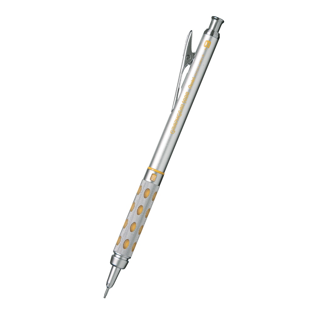 Lapiseira Pentel Profissional Linha Graphgear 1000 0.9mm Com 3 Grafites