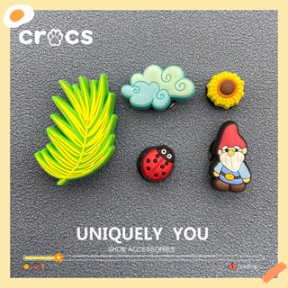 Crocs jibbitz Fivela De Sapato Acessórios Flor Charme Série Floresta Decorativa DIY