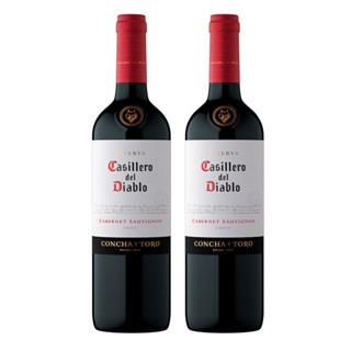 Kit Vinho Chileno Casillero Del Diablo Cabernet Sauvignon - 2 Garrafas