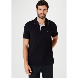 Camisa Polo Básica Masculina Em Malha Piquet Com Bordado Hering