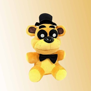 18CM Golden Bear FNAF Five Nights at Freddy's Horror Stuffed Plush Doll Toy Gift em Oferta na Shopee