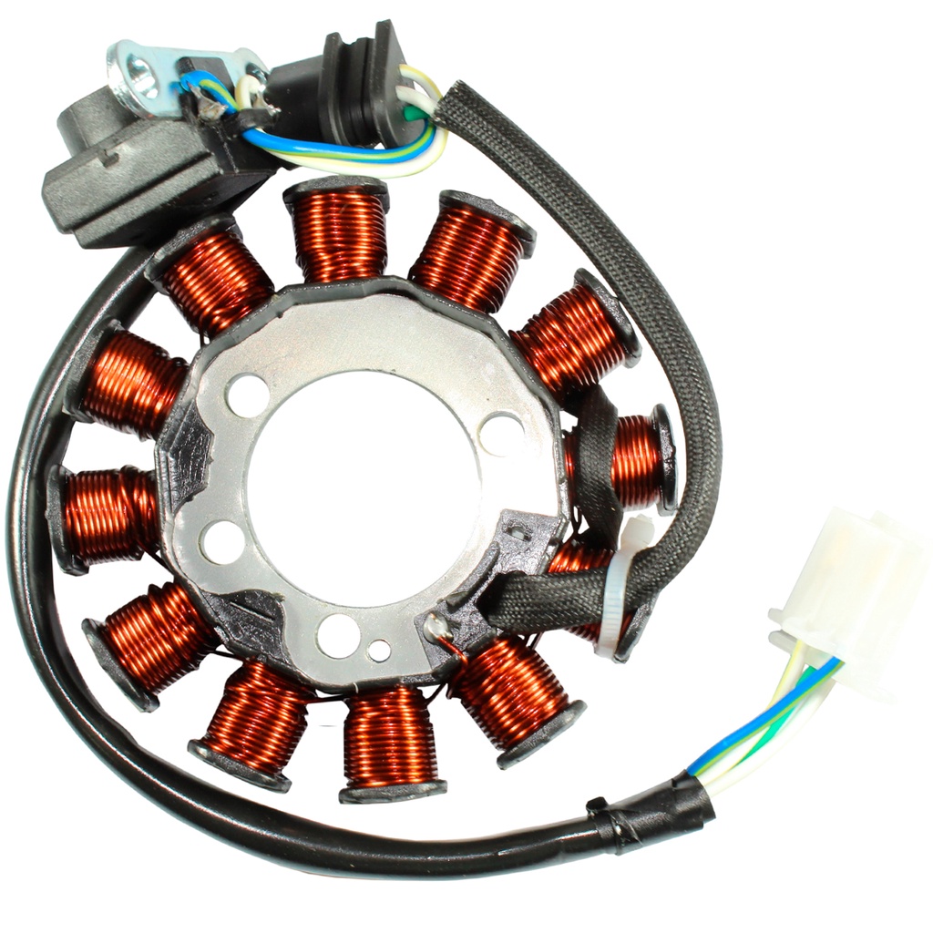 Estator gerador magneto completo Pop110 Pop110I Biz110 Biz110I 2016 em diante