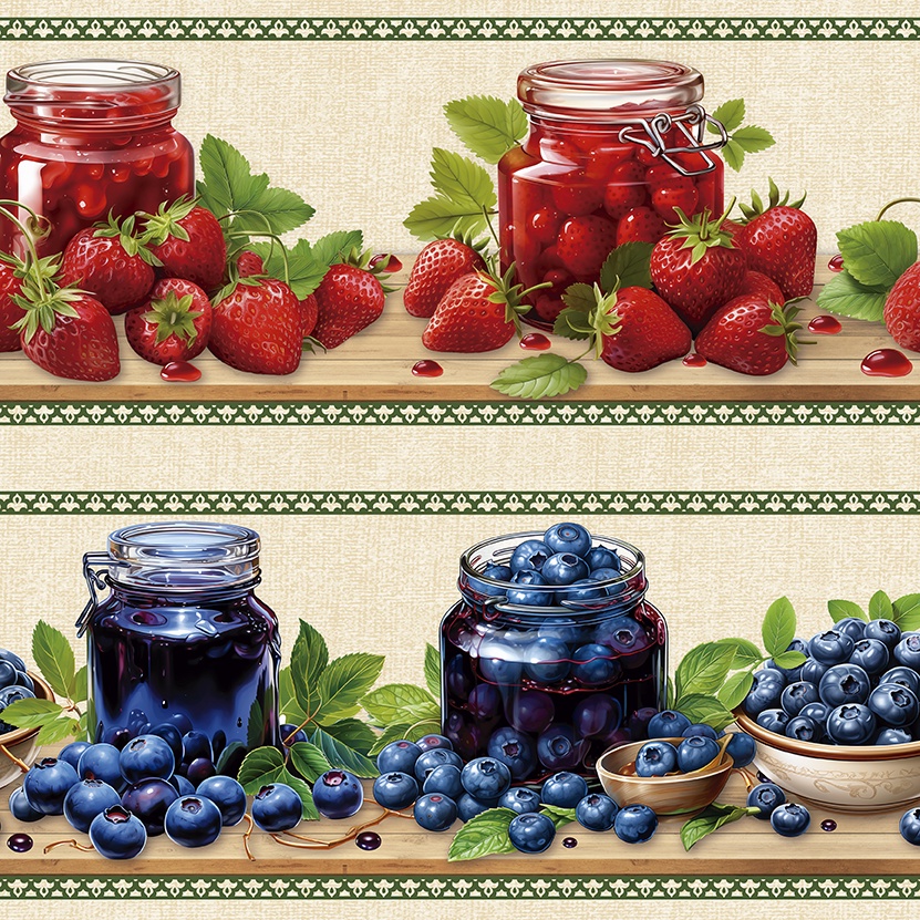 Tricoline Digital Barrado Compotas Angel, 55cm x 1,50mt em Oferta na Shopee