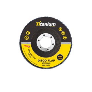 Disco De Corte 4.1/2" Flap Power Curvo Para Aço Titanium