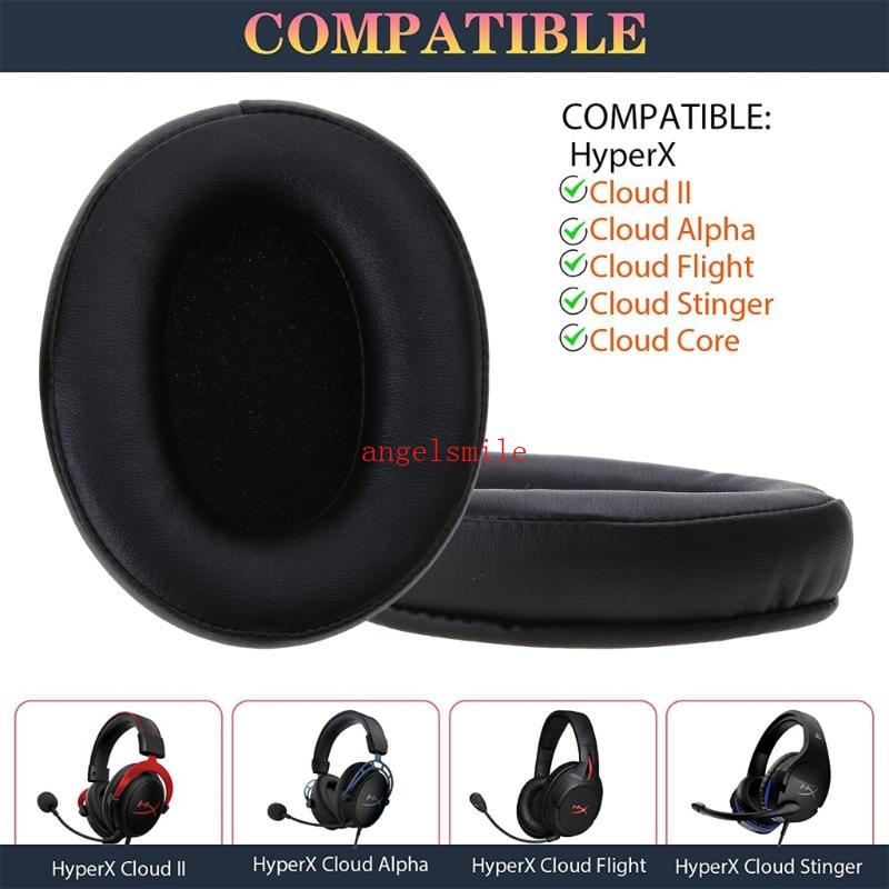 Almofadas De Ouvido De Substituição Ace Para HSCD KHX-HSCP Hyperx Cloud II 2 Peças De Reparo Da Capa Dos Fones