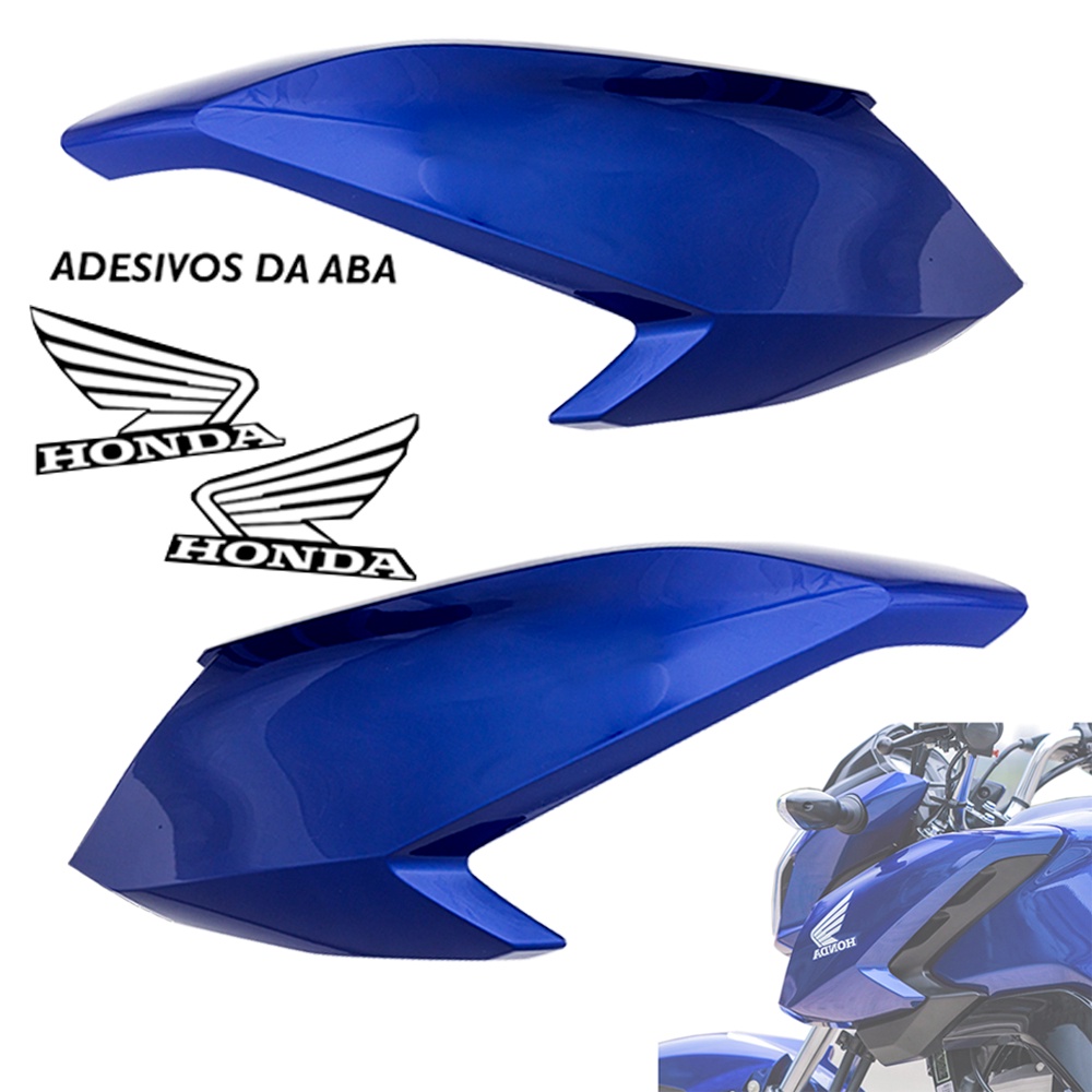 Asa Par Aba Asinha Do Tanque Lateral E Adesivo Cg Fan 160 Ano 2022 2023 E 2024