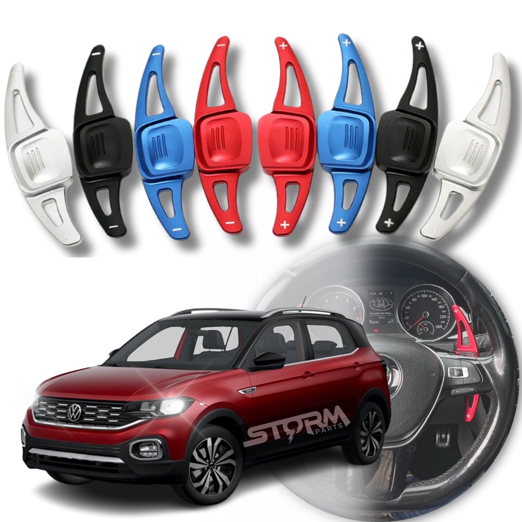 Paddle Shift T-Cross Extensor Borboleta Volante Automático aleta cambio marcha 1.0 Comfortline 200 Tsi 1.4 Highline 250