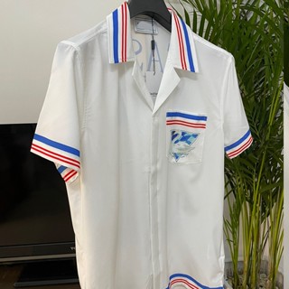 W6d2 Casablanca Summer New European and American Fashion & Trend Foreign Trade Cross-Border Casual Digital Printing Men