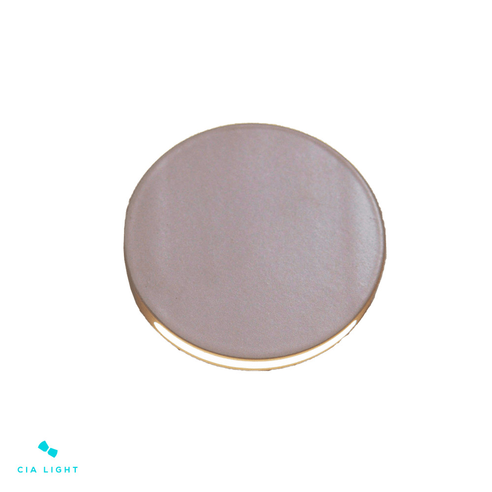 Balizador Redondo Bivolt Alumínio 1W IP20 3000K Ø6x1,2cm D&D Iluminação Branco
