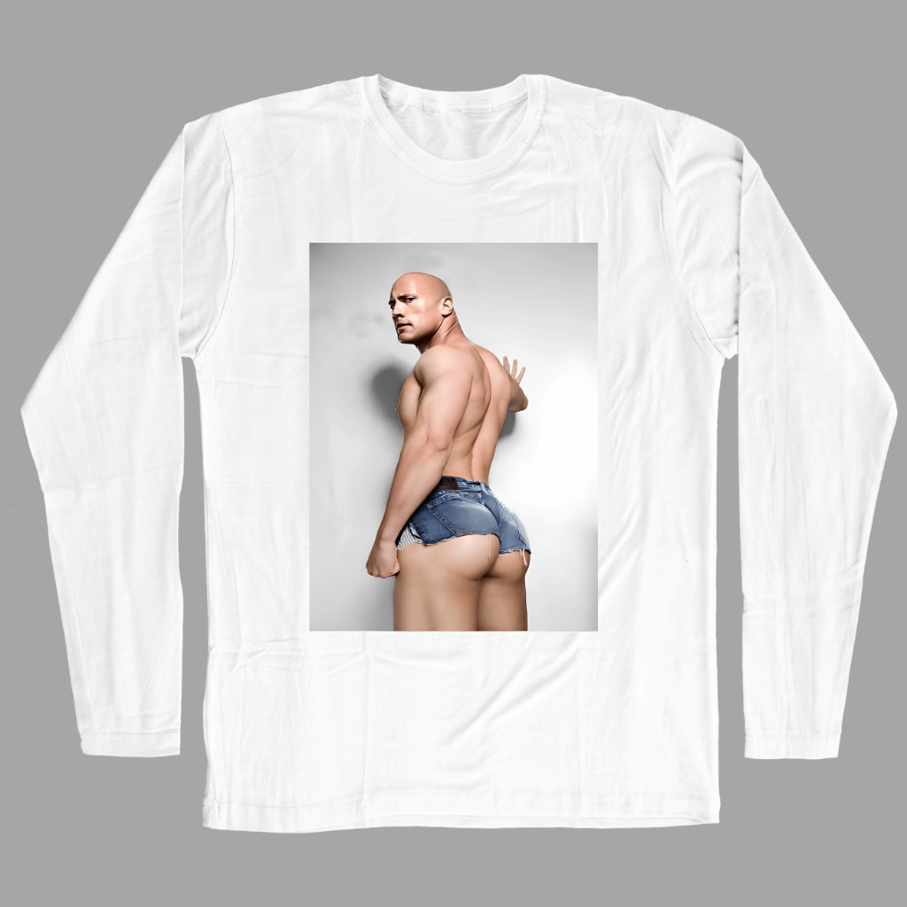 Camiseta meme The Rock Bumbu pra fora divertido engraçado — imagem 2 de 2