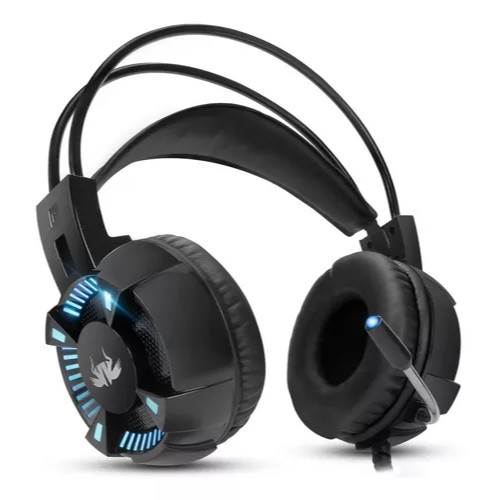 Fone De Ouvido Over-ear Headset Gamer Knup Kp-464 Com Led em Oferta na Shopee