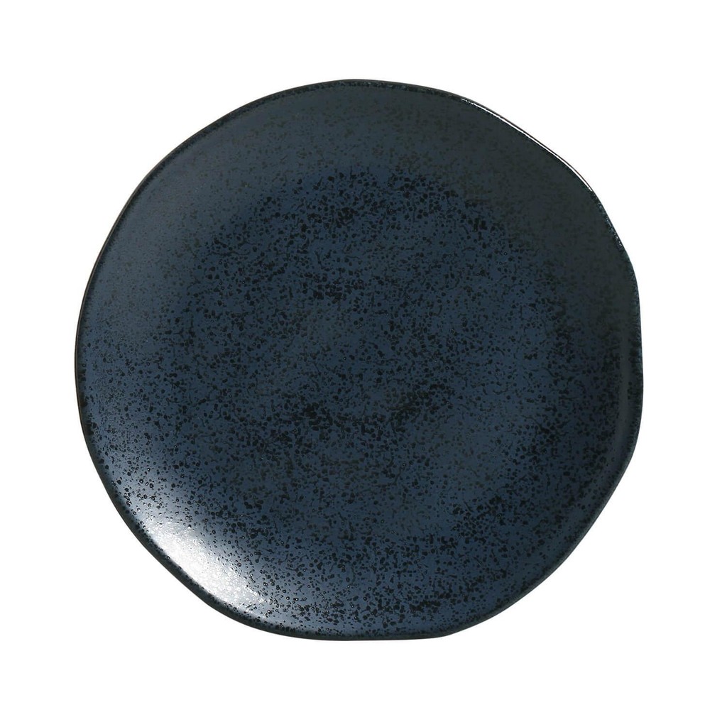 Conjunto com 6 Pratos de Sobremesa Orgânico Night Blue Ø19,5cm