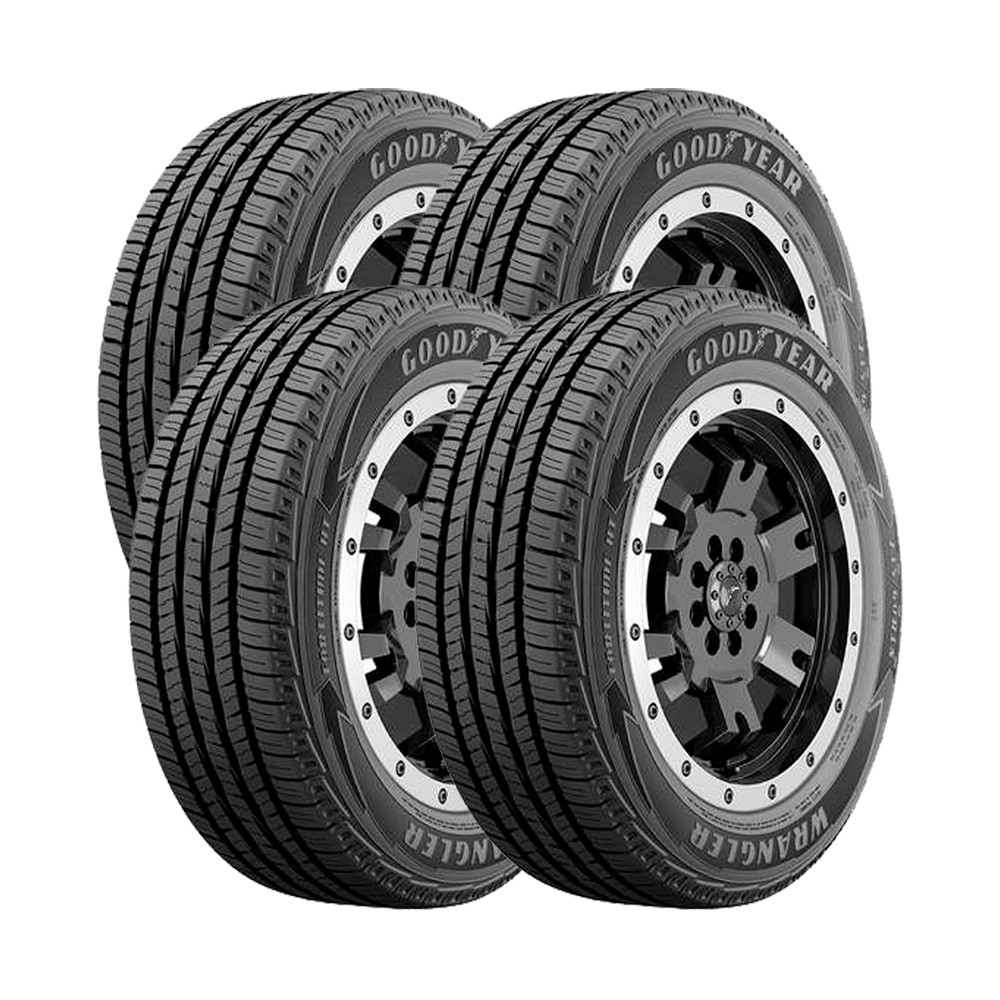 Jogo 4 Pneus Goodyear Aro 18 Wrangler Fortitude HT 225/60R18 104H XL em Oferta na Shopee