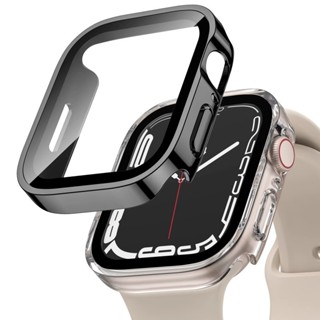 2PCS PC Protetor Bumper Case+Vidro Temperado Para Apple Watch S10 46mm 42mm 44mm 41mm 45mm 49mm Ultra iWatch Capa Kit em Oferta na Shopee