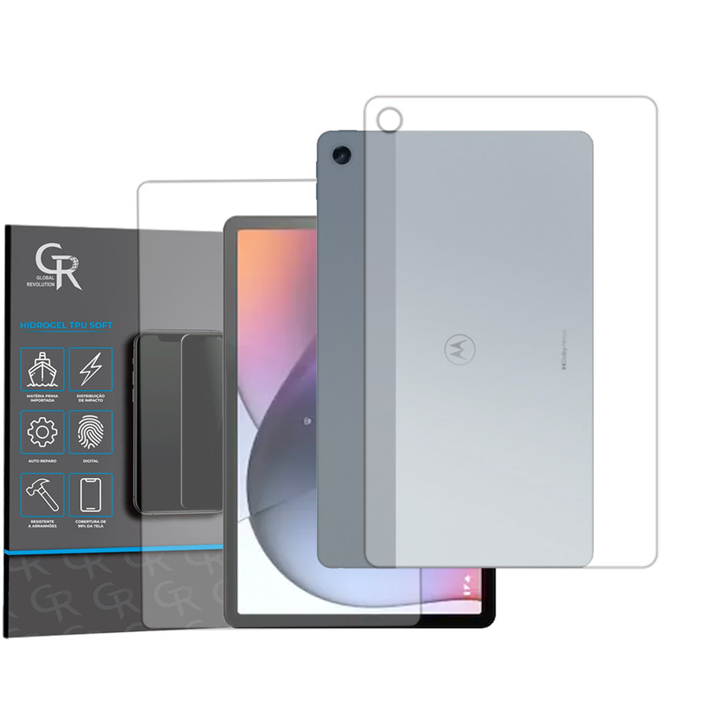 Película Tablet Frente Verso Hidrogel Para Motorola Tab G62