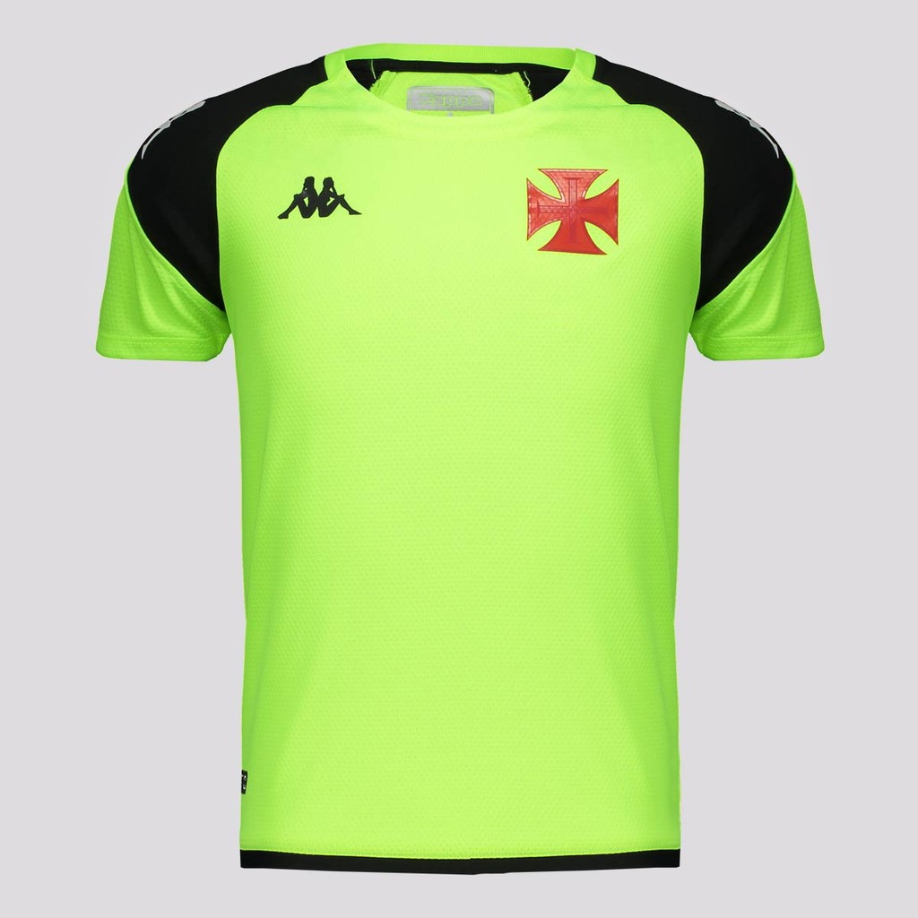 Camisa Kappa Vasco Treino Infantil Verde