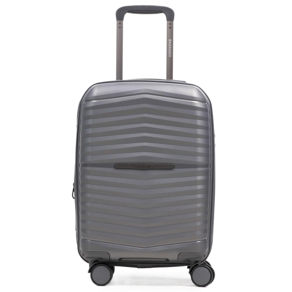 Mala de Bordo de Polipropileno 4 Rodas Hong Kong Cinza em Oferta na Shopee