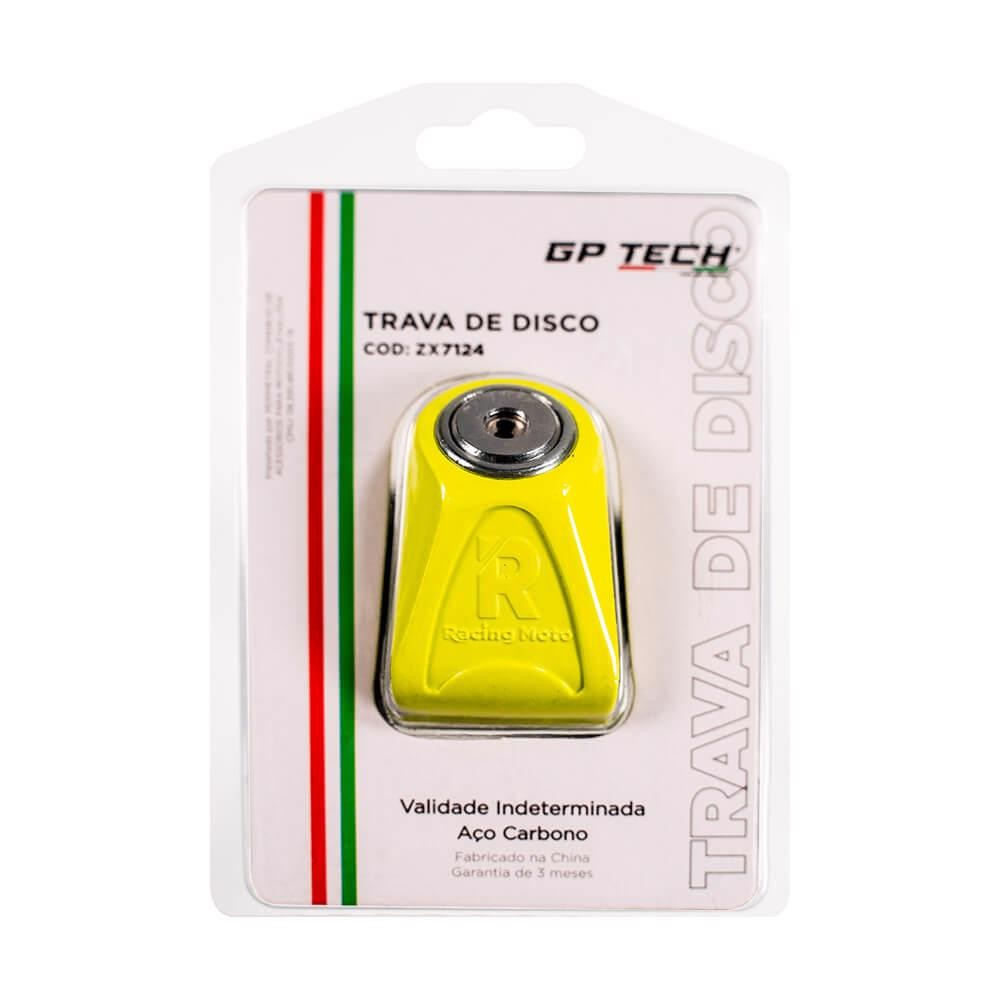 Trava Cadeado De Freio Disco Para Moto Chamativa Aço Carbono
