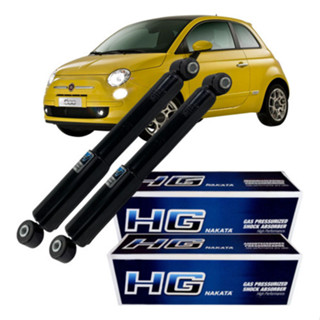 Amortecedor Traseiro (Par) - Fiat 500 1.4 2008 2010 2011 2012 2013 2014 2015 2016 2017 - Nakata em Oferta na Shopee