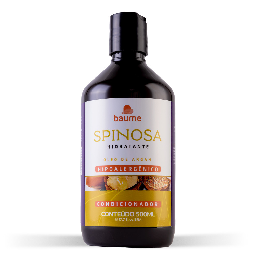 Condicionador Hidratante Oleo de Argan  Hipoalergenico 500ml Baume