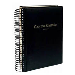 Hinário Cantor Cristão | Grande | Espiral | Preta