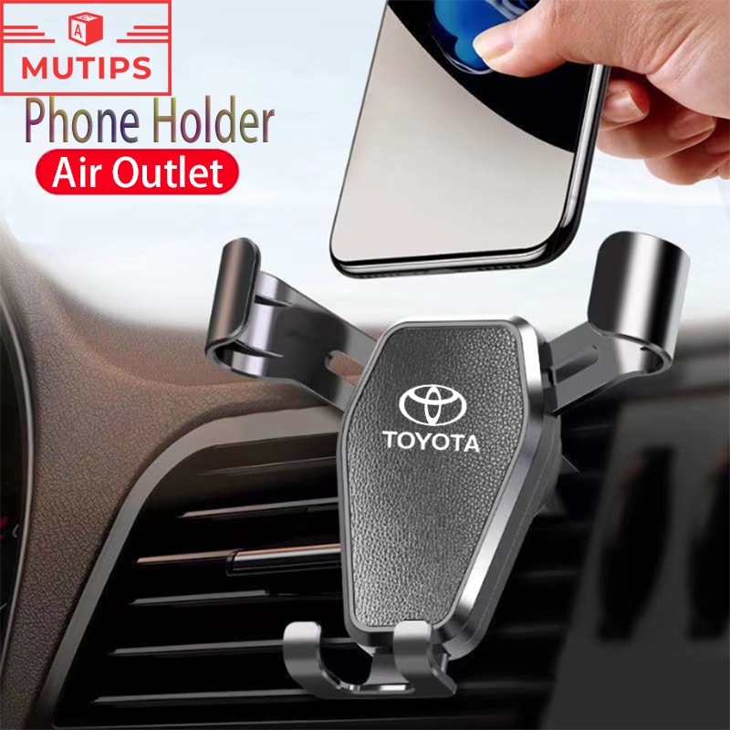 Suporte De Telefone Toyota Para Ventilador De Ar Carros GPS Hilux Yaris Etios RAV4 Bandeirante Corolla Cross