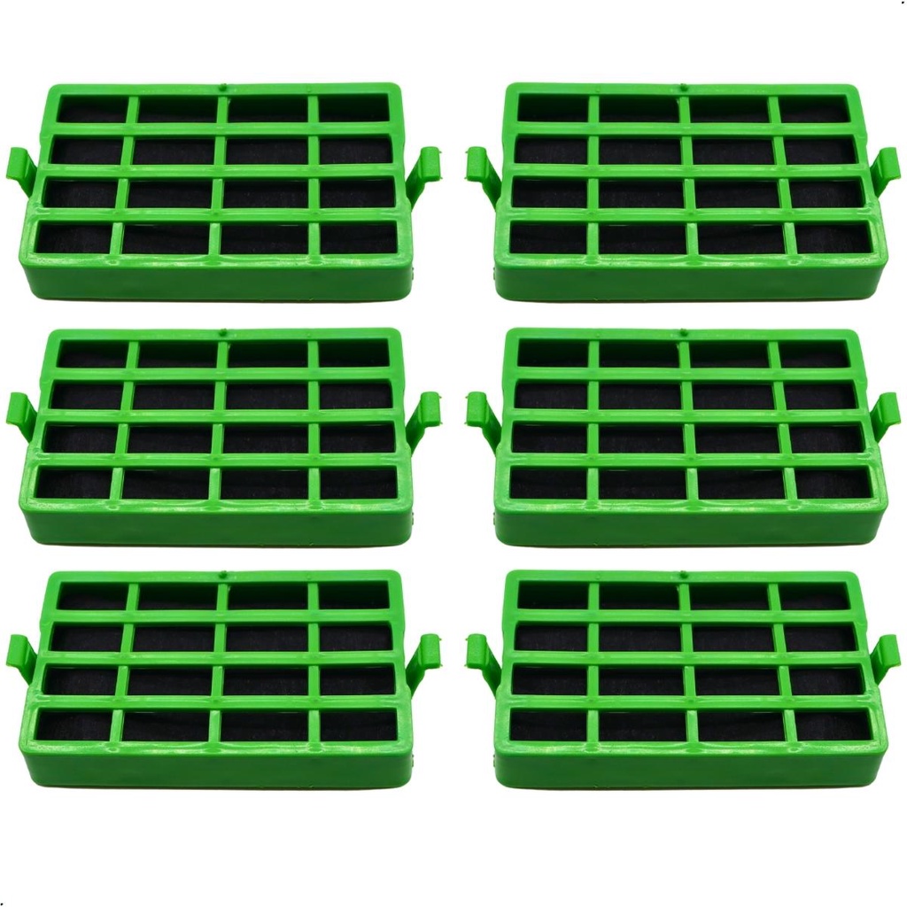 KIT 6 FILTROS BEM ESTAR DESODORIZADOR ANTIODOR GBMAK REFRIGERADOR GELADEIRA CRM45/49 CONSUL
