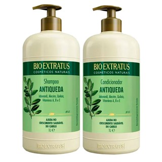 Kit Shampoo + Condicionador Bio Extratus Jaborandi Antiqueda 1L