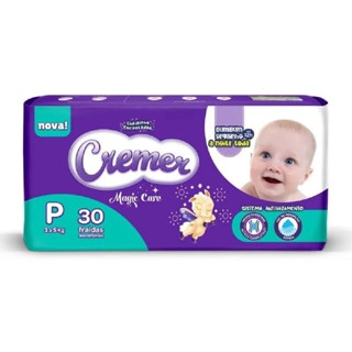 Fralda Descartável Cremer Magic Care Jumbo P - 30 Unidades