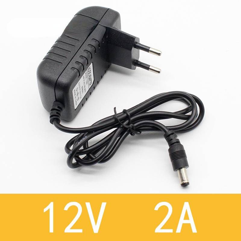 Fonte 12V 2A Bivolt AC/DC Adapter 2,5mm Para Câmera Ip Speed Dome - 12v-2a em Oferta na Shopee