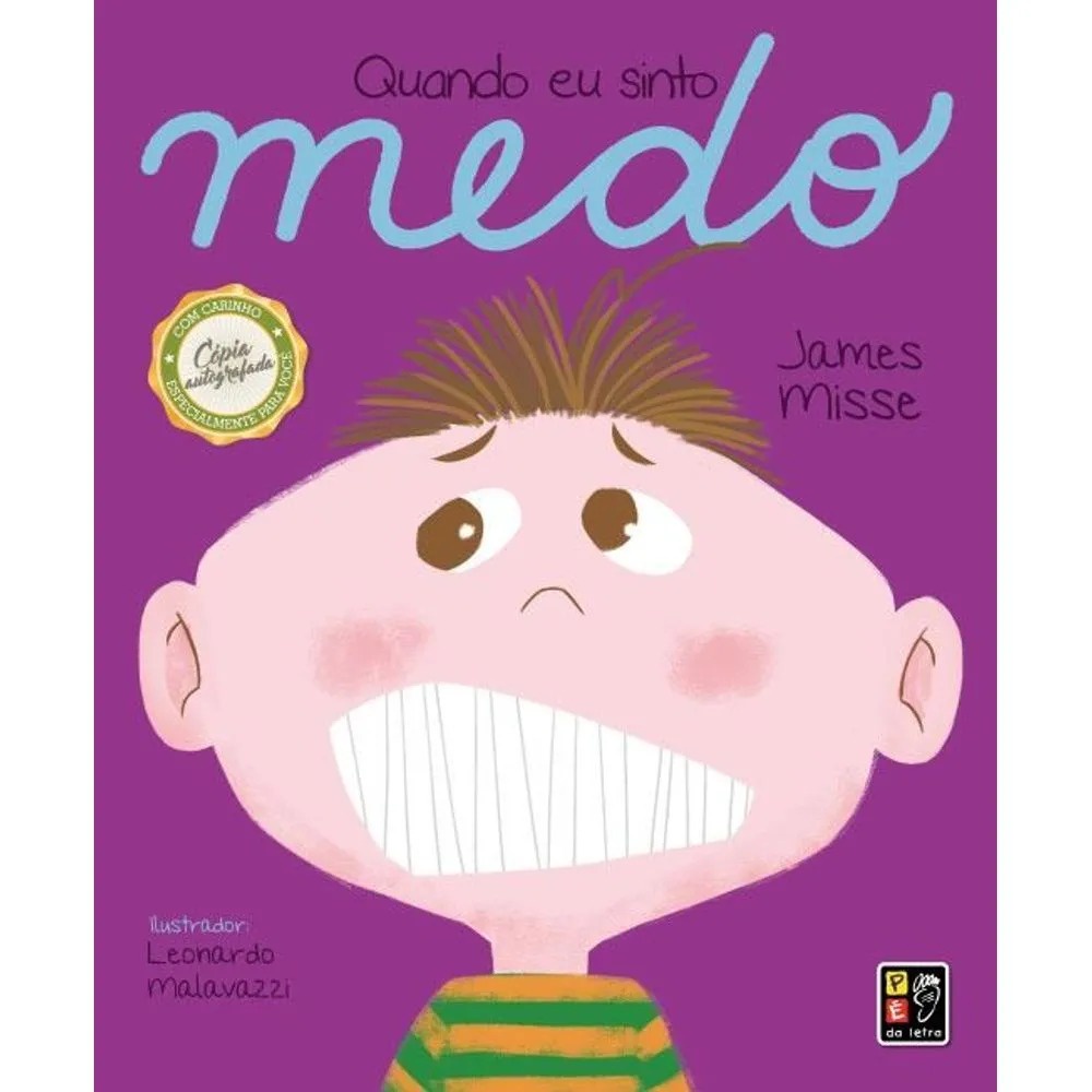 Quando Eu Sinto Medo | Cartonado | Pé da Letra em Oferta na Shopee