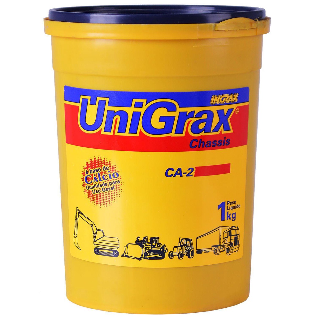 Graxa Castanha Unigrax Para Chassis Ca 2 Ingrax 1kg em Oferta na Shopee