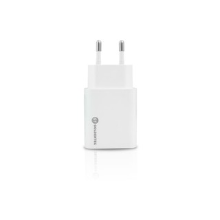 Carregador de Parede Fast Charge USB-C 18W + USB 3.0 18W Bivolt - Branco | GT