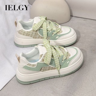 IELGY Sapatos Brancos Femininos Novo Estilo Versátil Para Adolescentes Casuais