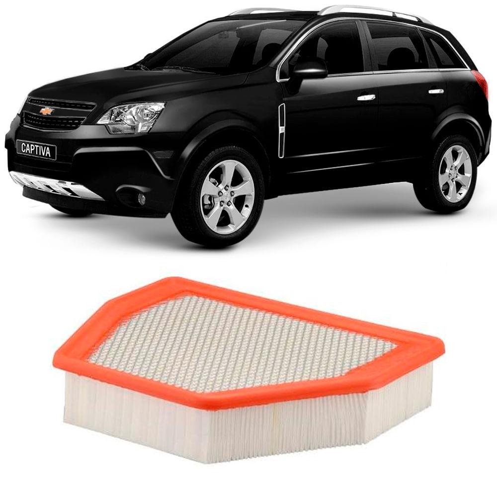 Filtro Ar Chevrolet Captiva 2.4 3.0 3.6 2008 A 2016 Metal Leve em Oferta na Shopee