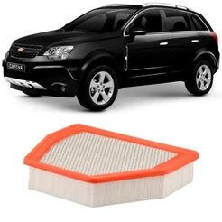 Filtro Ar Chevrolet Captiva 2.4 3.0 3.6 2008 A 2016 Metal Leve