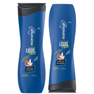 Kit Shampoo Condicionador Monange Lisos Te Quero Prolongado