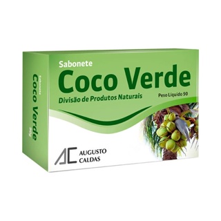 Sabonete Coco Verde 90g - Augusto Caldas em Oferta na Shopee