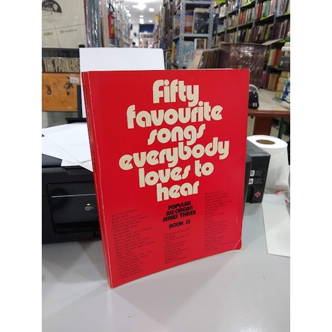 Popular All-organ Series Three - Book 13 - Fifty favourite songs everybody loves to hear autor Kenneth Baker & Bill Woodward